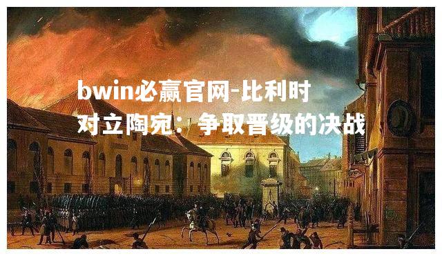 比利时对立陶宛：争取晋级的决战